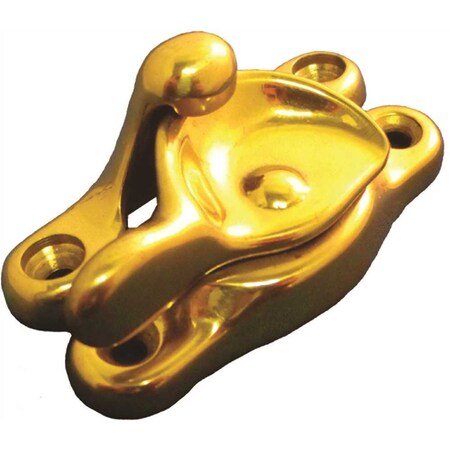 Strybuc Industries Brass Window Sash Lock with Keeper, 5PK 50-634A-5